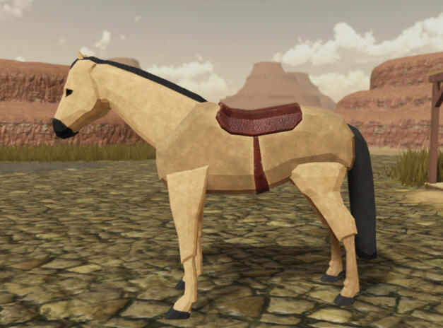 Low Poly Horse